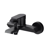 Baterie cada-dus AM.PM Flash monocomanda finisaj negru mat