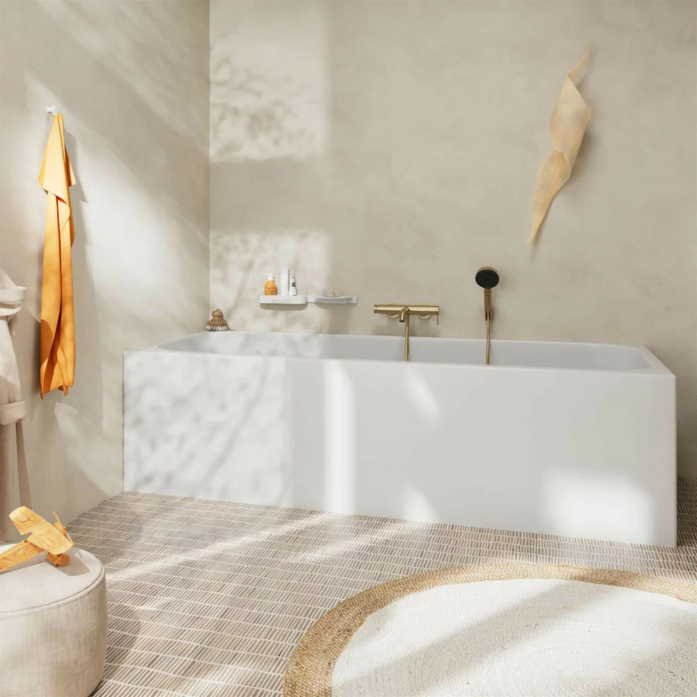 Baterie cada - dus bronz periat Hansgrohe Tecturis S 73422140