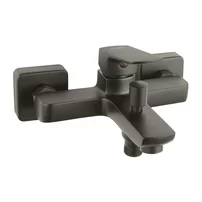 Baterie cada-dus Ferro Vitto Verdeline monocomanda gri Gun Metal mat