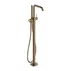 Baterie cada-dus freestanding Hansgrohe Tecturis S fara corp ingropat bronz periat picture - 1