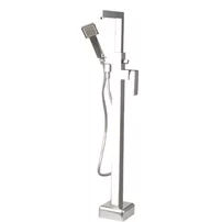 Baterie cada - dus freestanding Inter Ceramic crom lucios cu set de dus