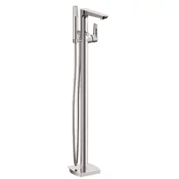 Baterie cada - dus freestanding Inter Ceramic finisaj crom lucios cu set de dus