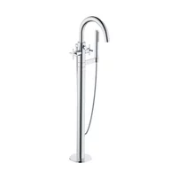 Baterie cada-dus freestanding Kludi Nova Fonte Classic crom lucios