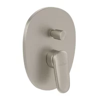 Baterie cada-dus incastrata Villeroy&Boch Antao nichel periat fara corp ingropat