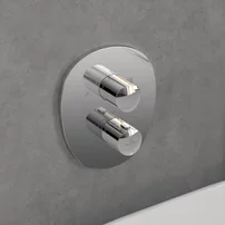 Baterie cada-dus incastrata Villeroy&Boch Antao termostatata crom lucios fara corp ingropat