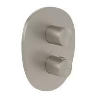 Baterie cada-dus incastrata Villeroy&Boch Antao termostatata nichel periat fara corp ingropat