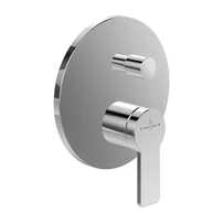 Baterie cada-dus incastrata Villeroy&Boch Architectura monocomanda crom lucios fara corp ingropat