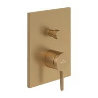 Baterie cada-dus incastrata Villeroy&Boch Conum auriu periat fara corp ingropat