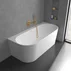 Baterie cada-dus incastrata Villeroy&Boch Conum auriu periat fara corp ingropat picture - 4