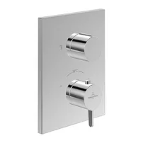 Baterie cada-dus incastrata Villeroy&Boch Conum termostatata crom lucios fara corp ingropat