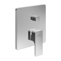 Baterie cada-dus incastrata Villeroy&Boch Subway 3.0 crom lucios fara corp ingropat