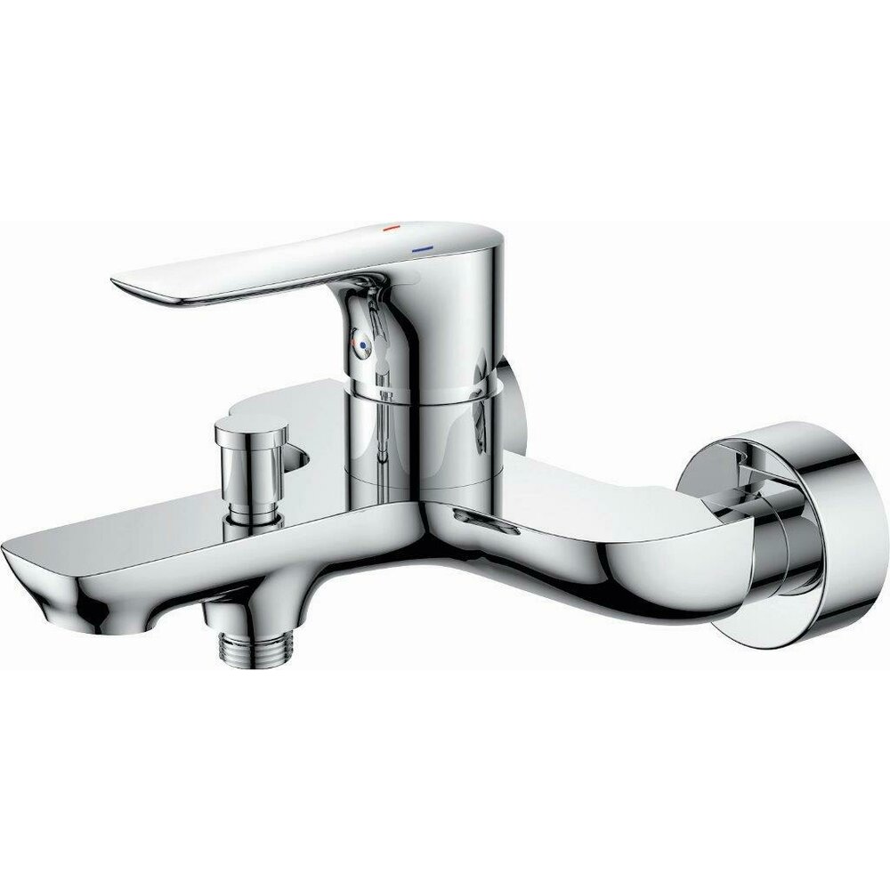 Baterie cada-dus Inter Ceramic Dover monocomanda crom finisaj lucios