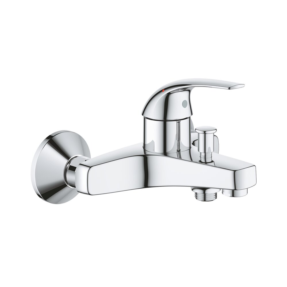 Baterie cada-dus monocomanda Grohe Baucurve crom lucios