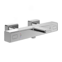 Baterie cada-dus termostatata Villeroy&Boch Angular crom lucios