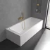 Baterie cada-dus Villeroy&Boch Architectura Square monocomanda auriu periat picture - 6