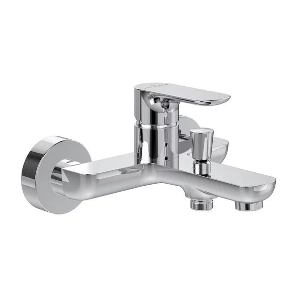 Baterie cada-dus Villeroy&Boch O.novo monocomanda crom lucios