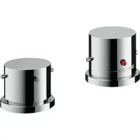 Set superior baterie termostatata pentru marginea cazii cu 2 orificii Hansgrohe Axor Starck