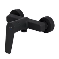 Baterie dus AM.PM Hit monocomanda finisaj negru mat