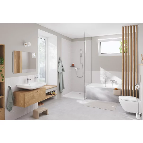 Baterie dus Grohe Cubeo monocomanda crom lucios picture - 3