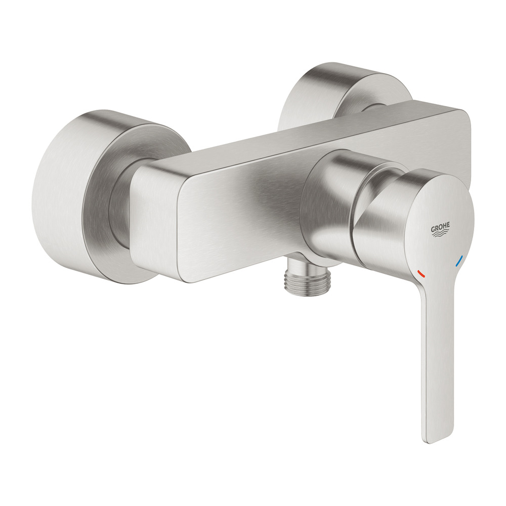 Baterie dus Grohe Lineare monocomanda crom periat Supersteel
