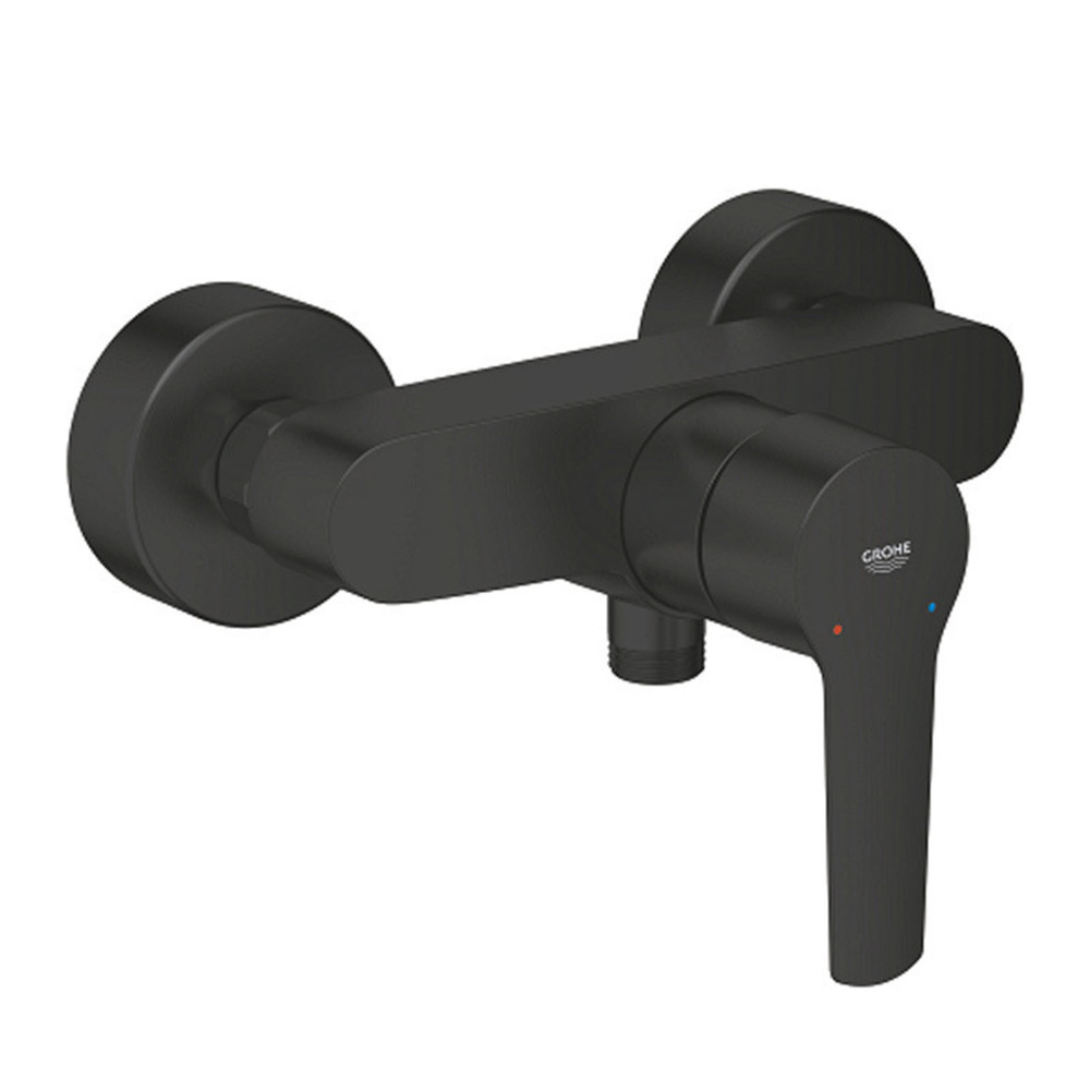Baterie dus Grohe Start monocomanda finisaj negru mat