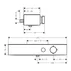 Baterie dus Hansgrohe ShowerTablet Select termostatata negru mat picture - 2