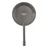 Baterie dus incastrata Grohe Essence antracit periat Hard Graphite cu corp ingropat picture - 3