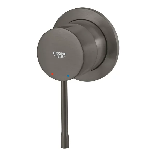 Baterie dus incastrata Grohe Essence antracit periat Hard Graphite cu corp ingropat picture - 4