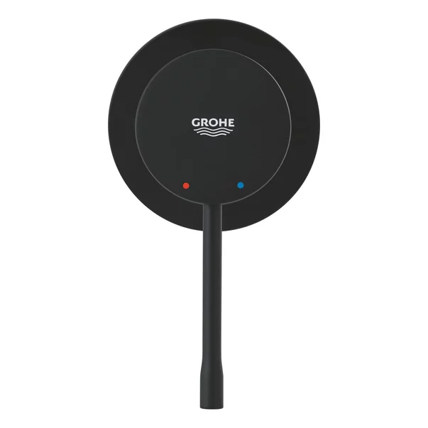 Baterie dus incastrata Grohe Essence negru mat Phantom Black cu corp ingropat picture - 2