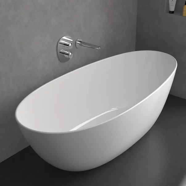 Baterie dus incastrata Villeroy&Boch Antao termostatata crom lucios fara corp ingropat picture - 3