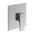 Baterie dus incastrata Villeroy&Boch Architectura Square crom lucios fara corp ingropat picture - 1