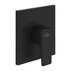 Baterie dus incastrata Villeroy&Boch Architectura Square negru mat fara corp ingropat picture - 1