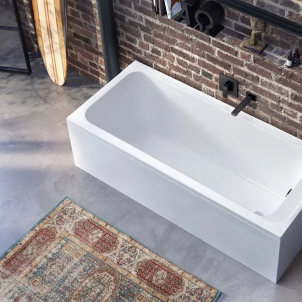 Baterie dus incastrata Villeroy&Boch Architectura Square negru mat fara corp ingropat picture - 3