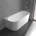 Baterie dus incastrata Villeroy&Boch Conum crom lucios fara corp ingropat picture - 6