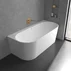 Baterie dus incastrata Villeroy&Boch Conum termostatata auriu periat fara corp ingropat picture - 6