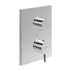 Baterie dus incastrata Villeroy&Boch Conum termostatata crom lucios fara corp ingropat picture - 2
