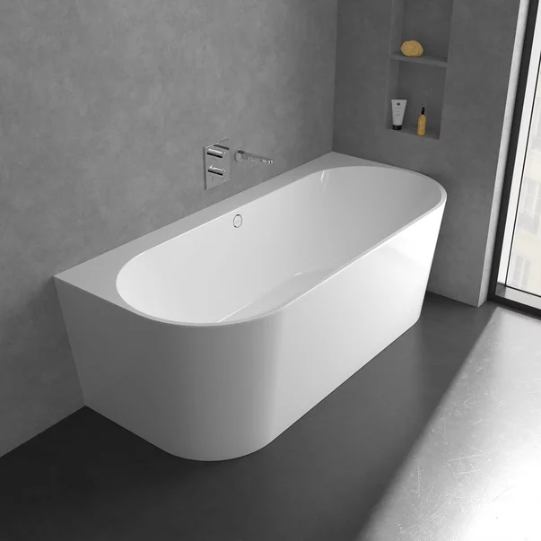 Baterie dus incastrata Villeroy&Boch Conum termostatata crom lucios fara corp ingropat picture - 3