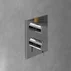 Baterie dus incastrata Villeroy&Boch Conum termostatata crom lucios fara corp ingropat picture - 8