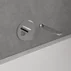Baterie dus incastrata Villeroy&Boch O.novo crom lucios fara corp ingropat picture - 4