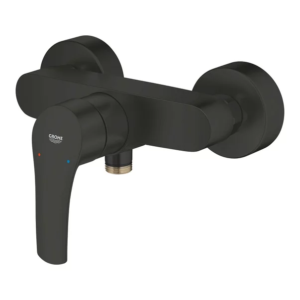 Baterie dus monocomanda negru mat Grohe Eurosmart New picture - 2