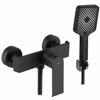 Baterie dus monocomanda negru mat Rea Hass