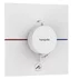 Baterie dus termostatata incastrata alb mat Hansgrohe ShowerSelect Comfort E 1 functie si iesire suplimentara picture - 1