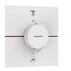 Baterie dus termostatata incastrata alb mat Hansgrohe ShowerSelect Comfort E 2 functii EN1717 picture - 1