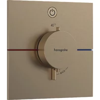 Baterie dus termostatata incastrata bronz periat Hansgrohe ShowerSelect Comfort E 1 functie
