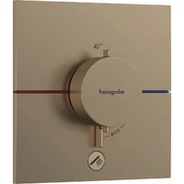 Baterie dus termostatata incastrata bronz periat Hansgrohe ShowerSelect Comfort E 1 functie si iesire suplimentara