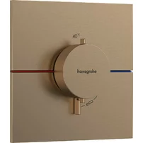 Baterie dus termostatata incastrata bronz periat Hansgrohe ShowerSelect Comfort E