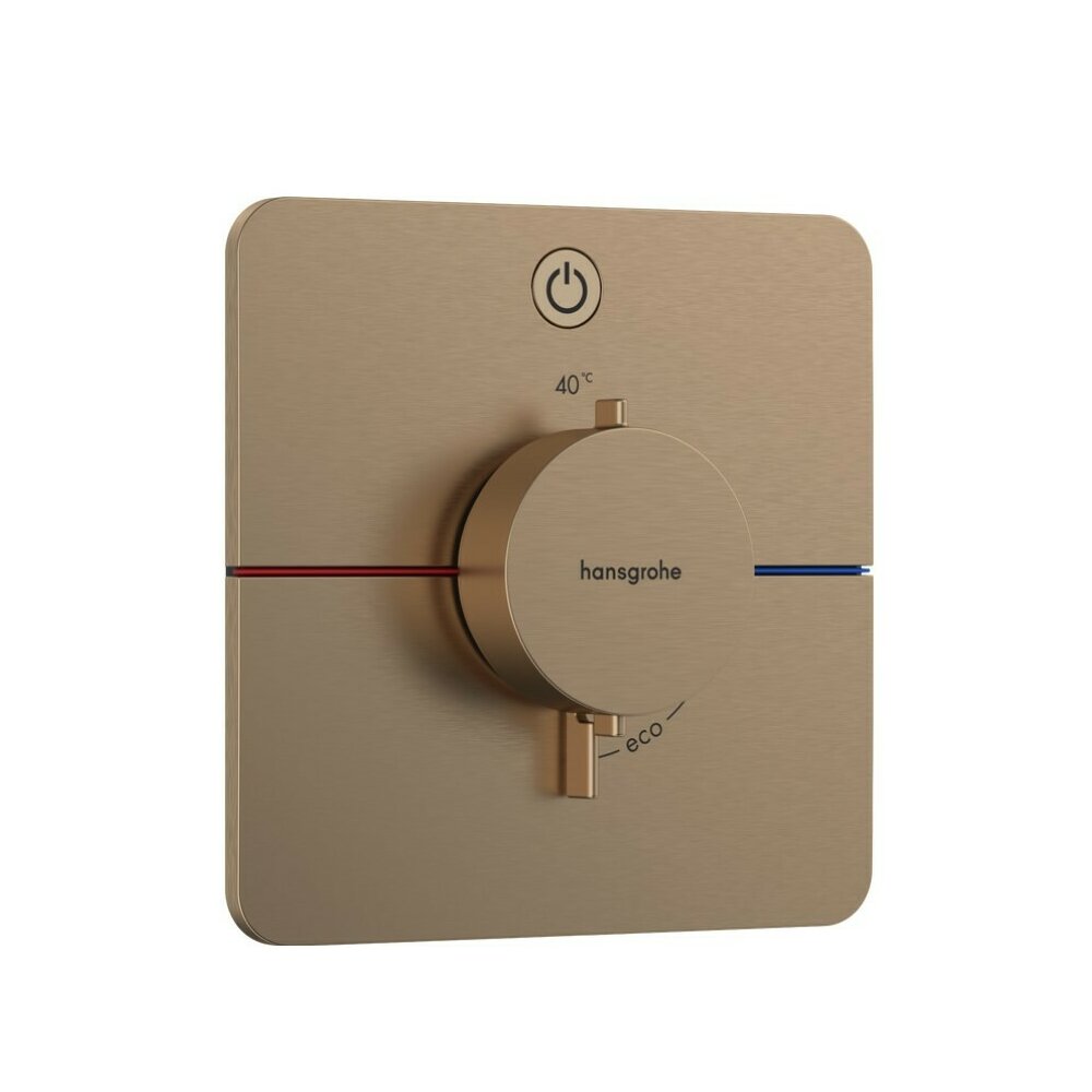 Baterie dus termostatata incastrata bronz periat Hansgrohe ShowerSelect Comfort Q 1 functie