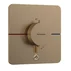 Baterie dus termostatata incastrata bronz periat Hansgrohe ShowerSelect Comfort Q 1 functie si iesire suplimentara picture - 1