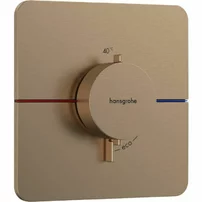 Baterie dus termostatata incastrata bronz periat Hansgrohe ShowerSelect Comfort Q