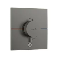 Baterie dus termostatata incastrata crom periat Hansgrohe ShowerSelect Comfort E 1 functie si iesire suplimentara